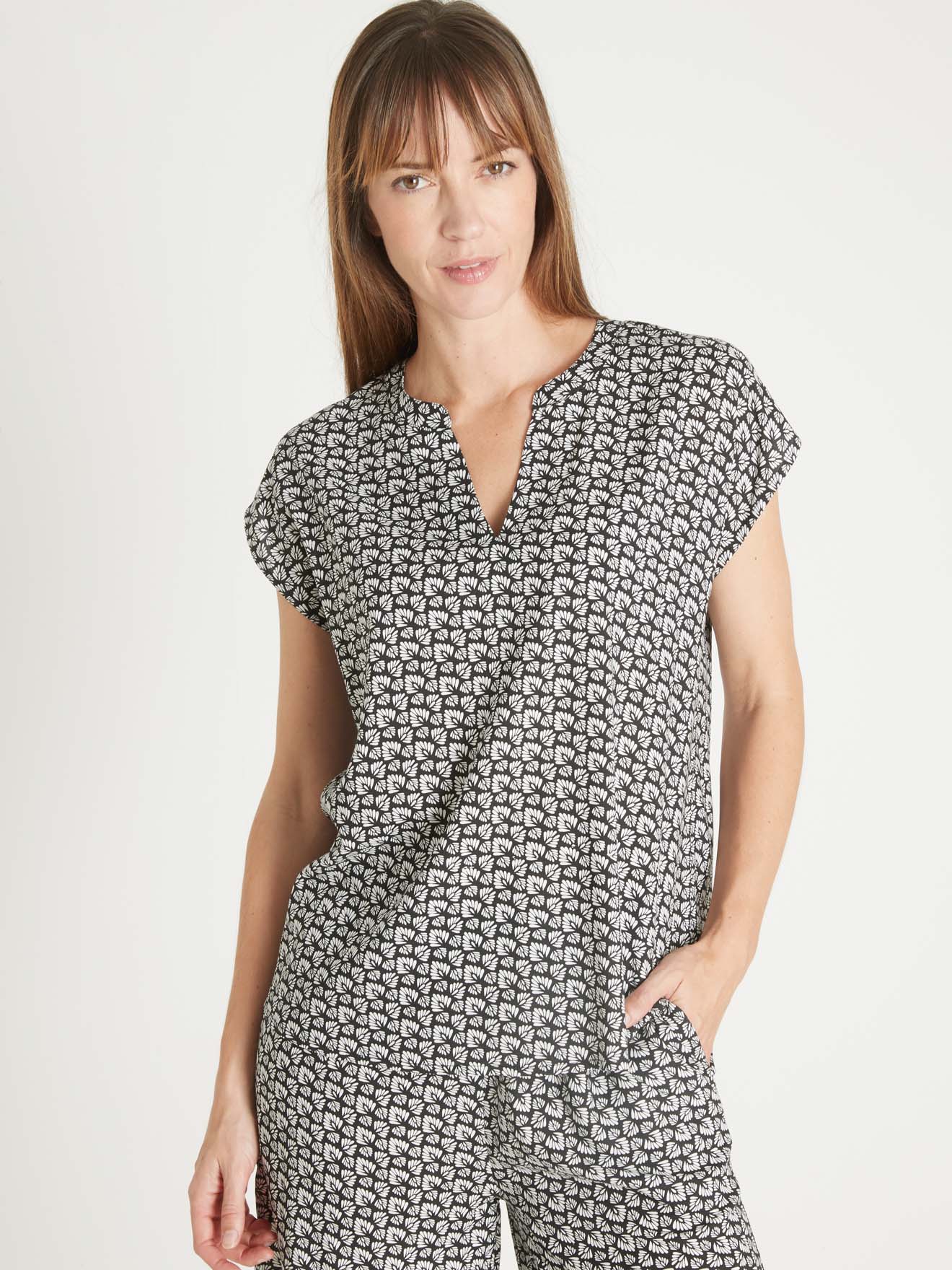 Blouse fluide manches T
