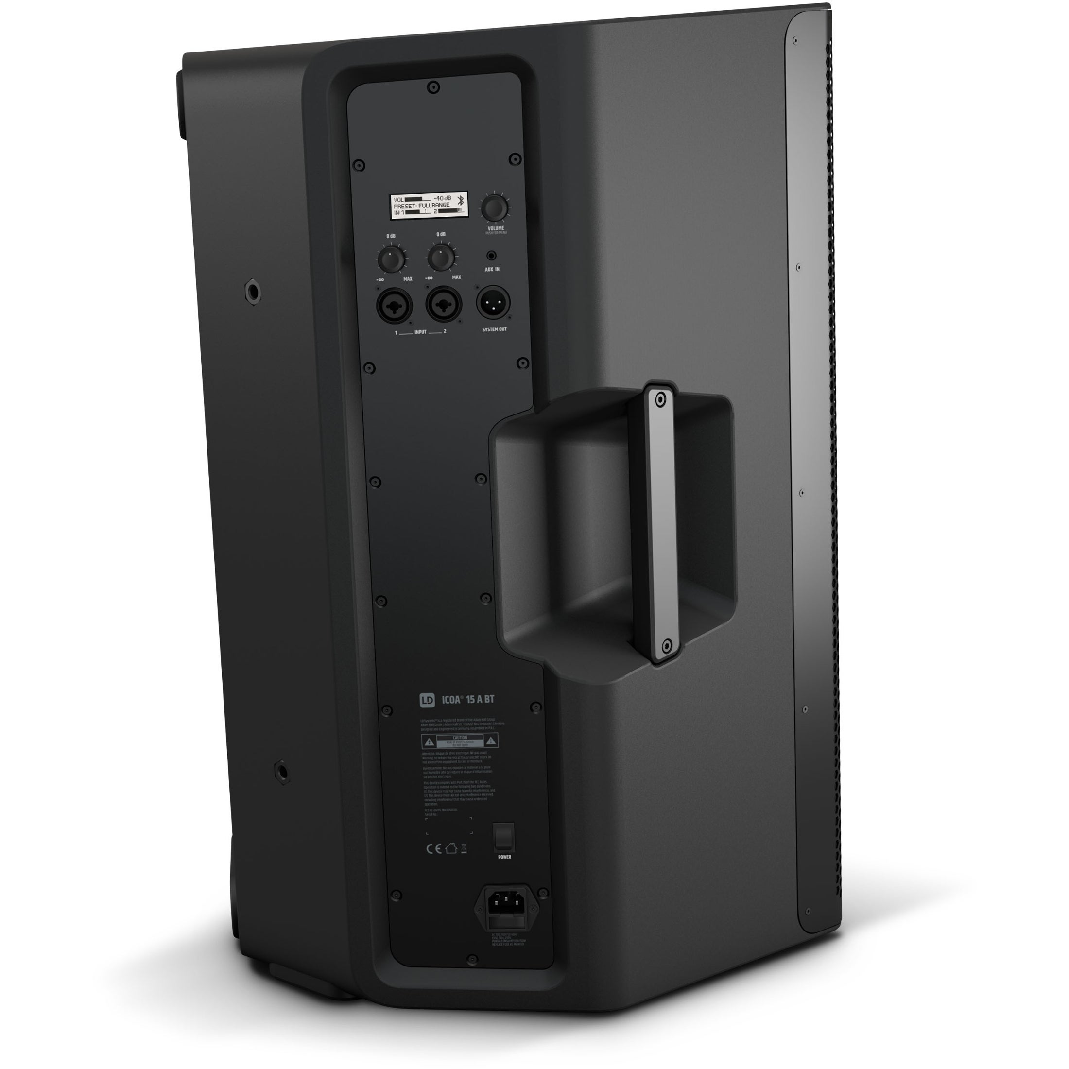 LD Systems ICOA 15 A BT coaxiale actieve fullrange luidspreker