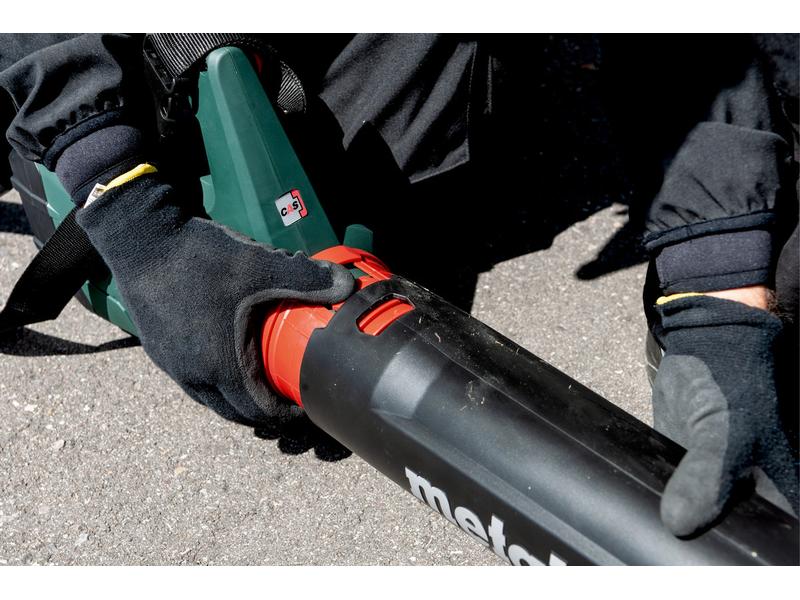 Metabo Akku-Laubbläser LB 18 LTX Solo Leises Akku-Blasgerät, ohne Akkupack, ohne Ladegerät
