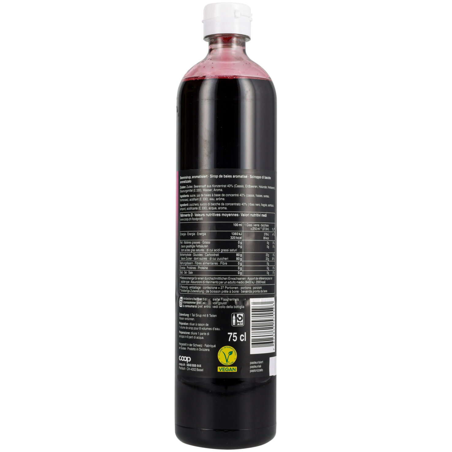Beeren Sirup -75cl