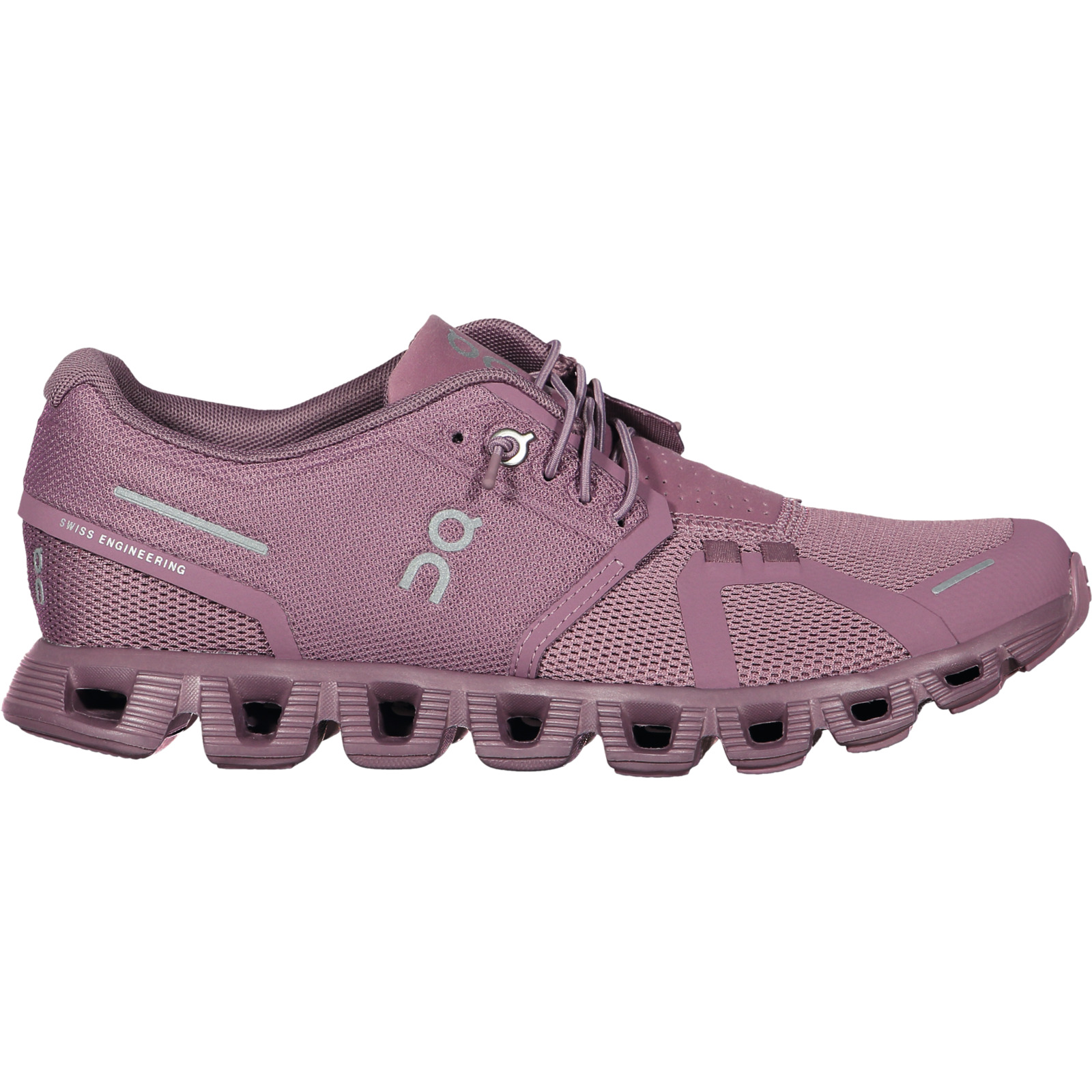 On Damen-Laufschuh Cloud 5 dunkelrot, 43