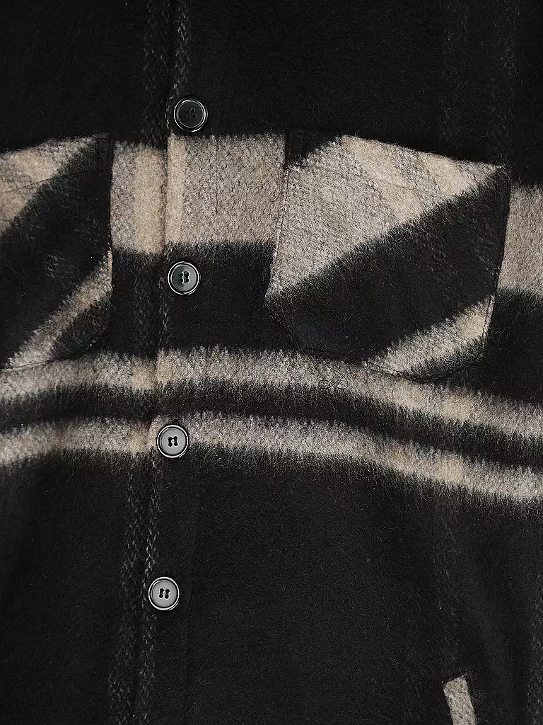 PEGADOR Overshirt schwarz