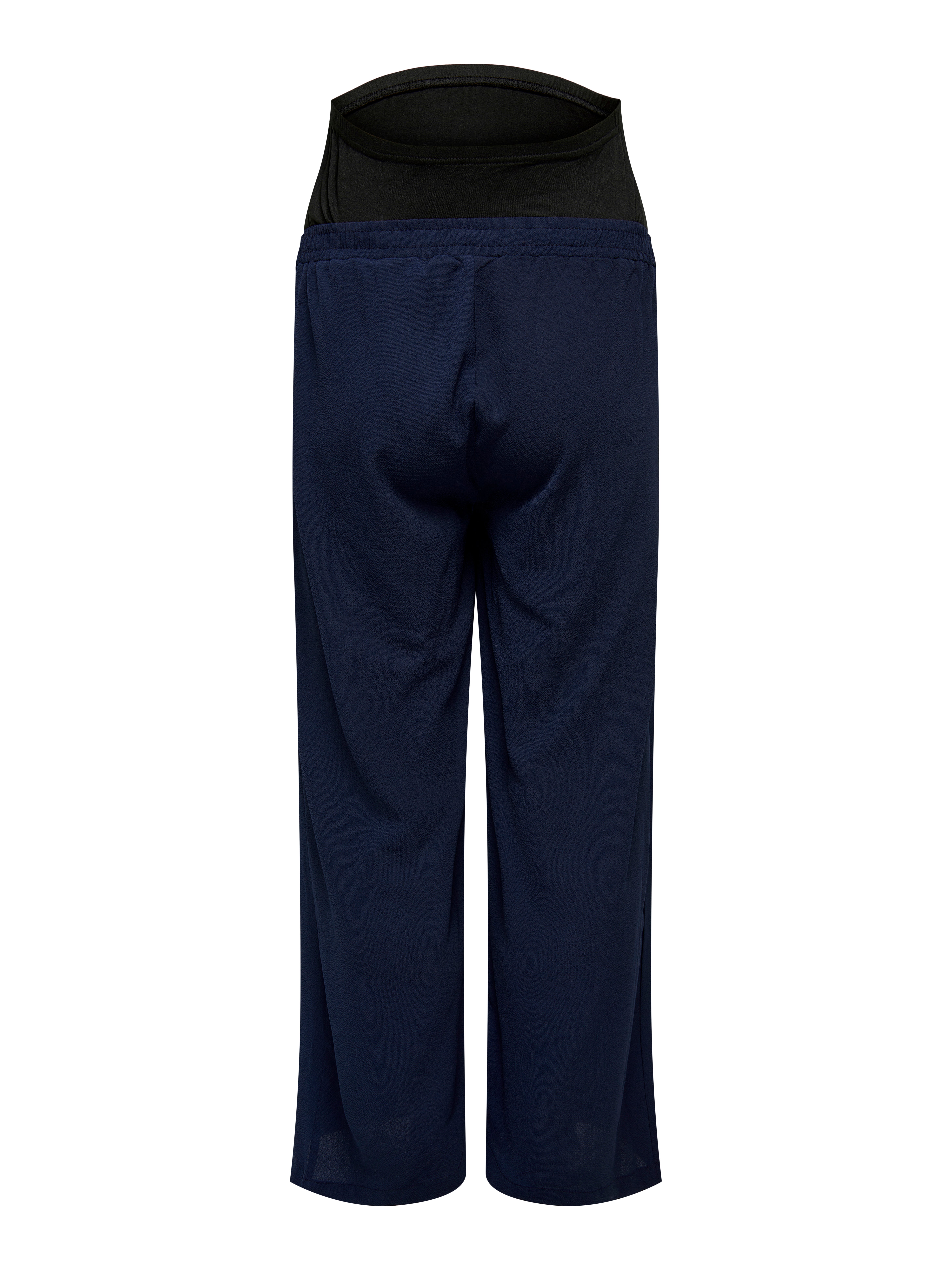 OLMMIKA Weiter Beinschnitt Palazzohose Night Sky