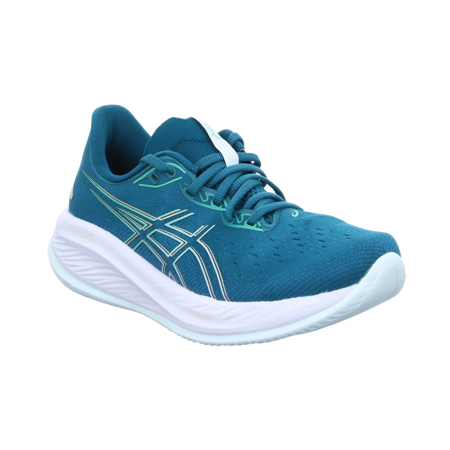 ASICS Training Fitnessschuhe Grün Synthetik  Gel Cumulus 26