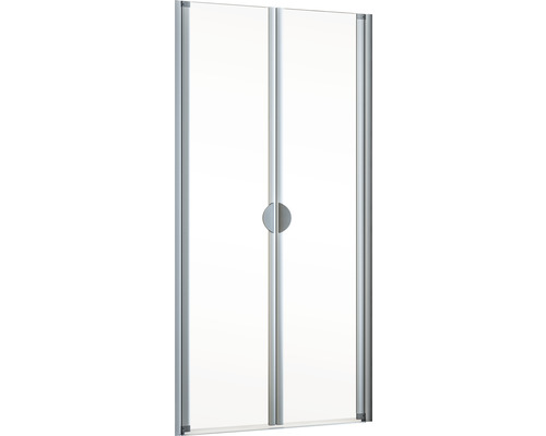 Draaideur in nis SCHULTE Sunny ExpressPlus 90 cm helder glasprofiel kleur aluminium