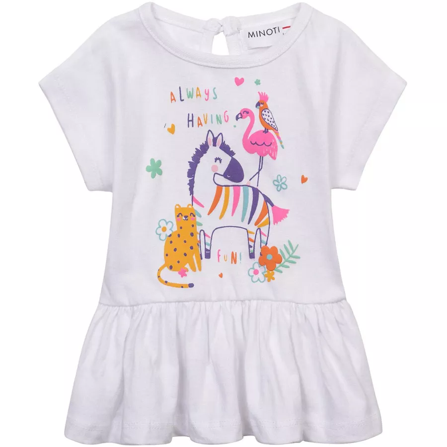 MINOTI T-Shirt und Leggings im Set WeißHellblau