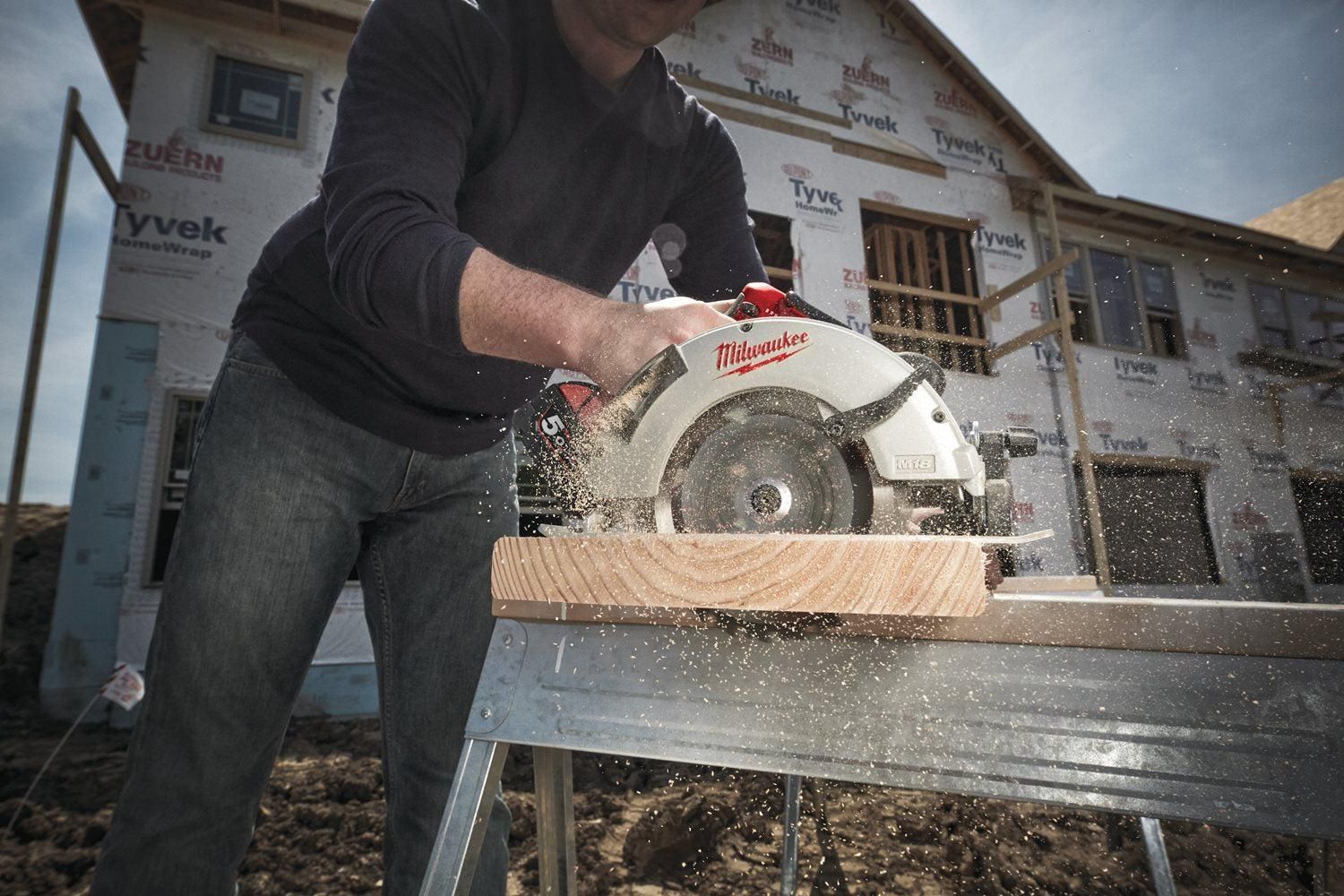 Milwaukee M18 BLCS66-0X Accu Cirkelzaag 190mm 18V Basic Body in HD-Box - 4933464589