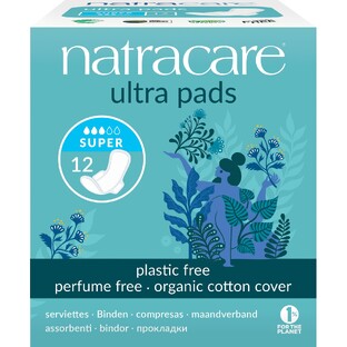 Natracare Ultra Pads Super Maandverband 12ST
