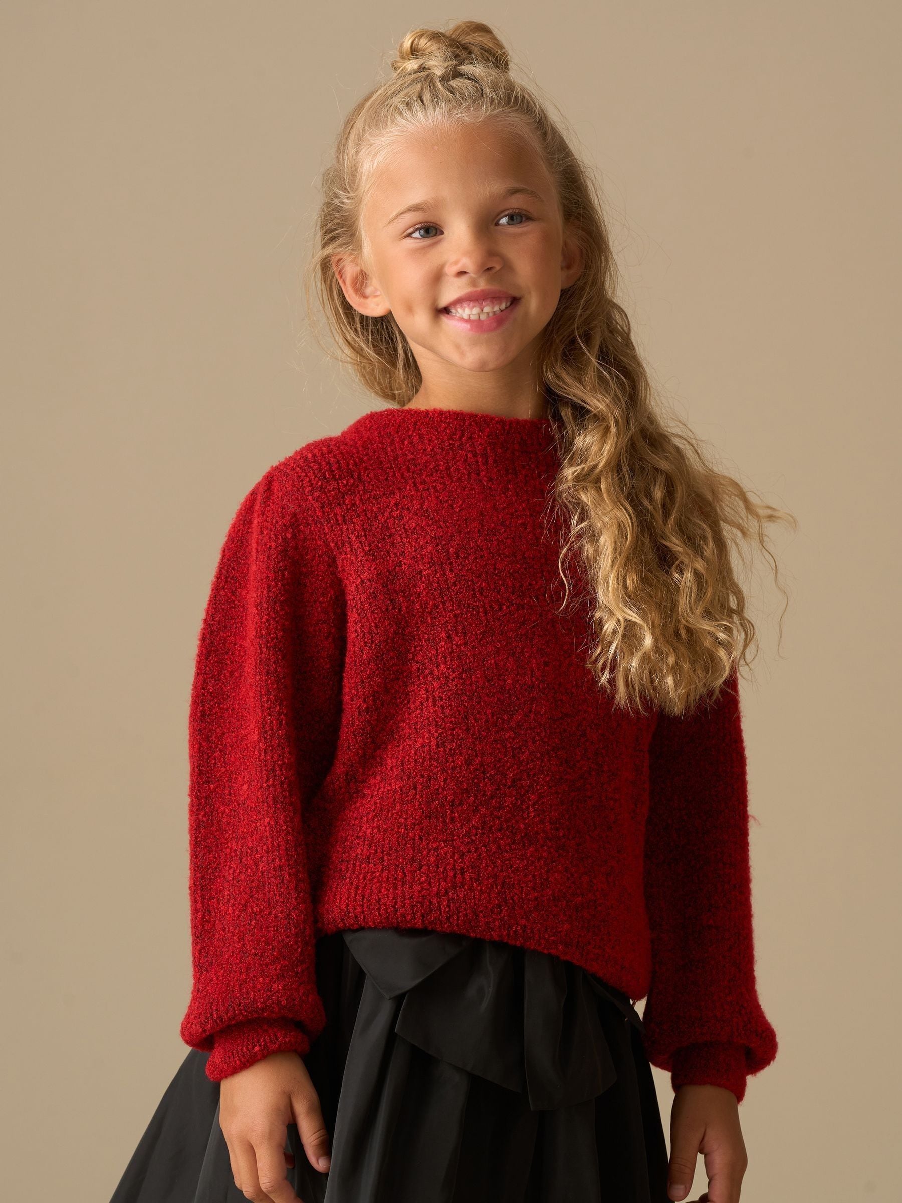 Angel & Rocket Alexis Bow Back Boule Jumper