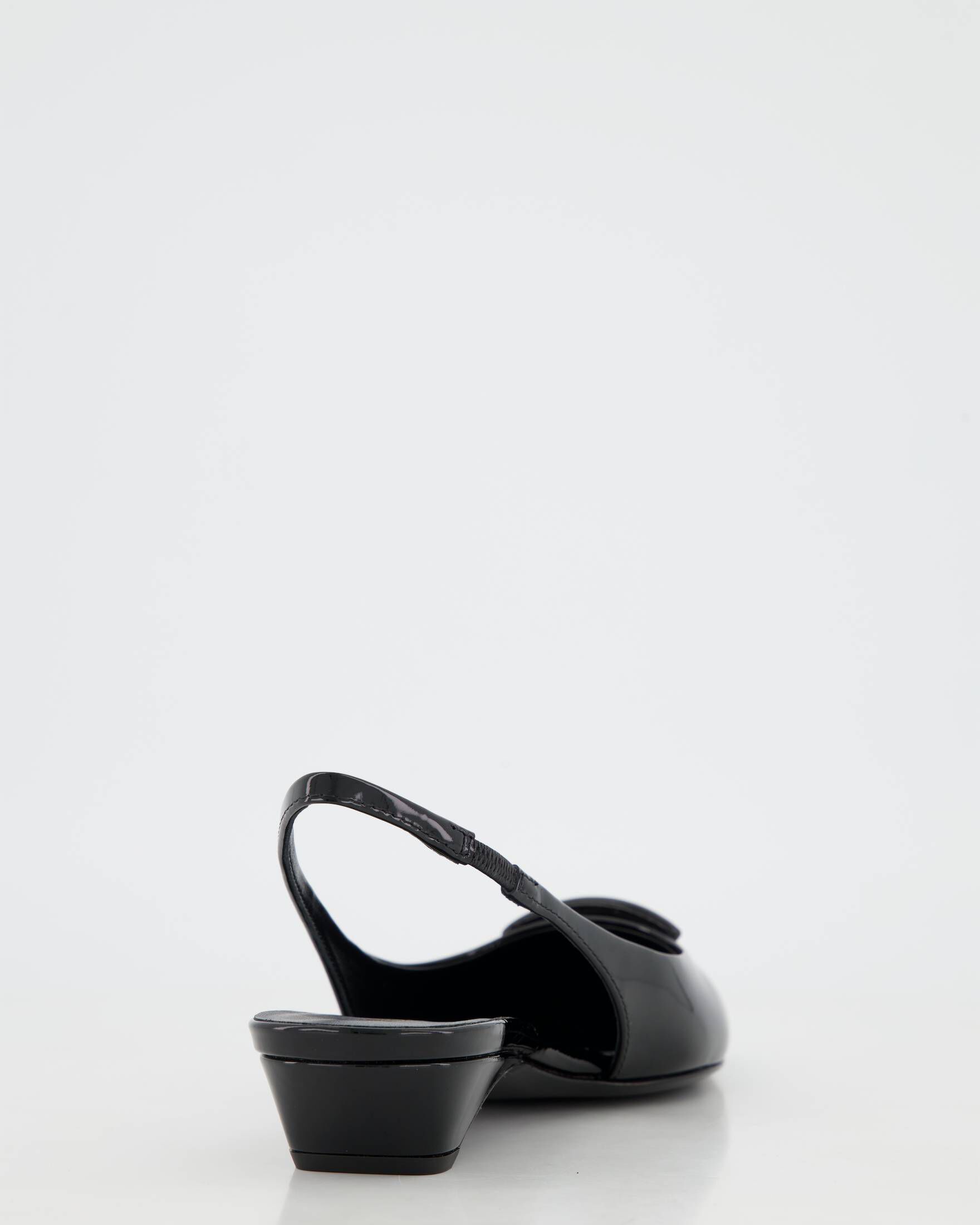 Prada| Damen Slingback-Pumps aus Lackleder