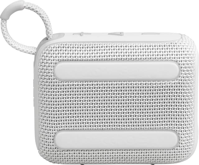 JBL Go 4 bærbar højttaler (hvid)