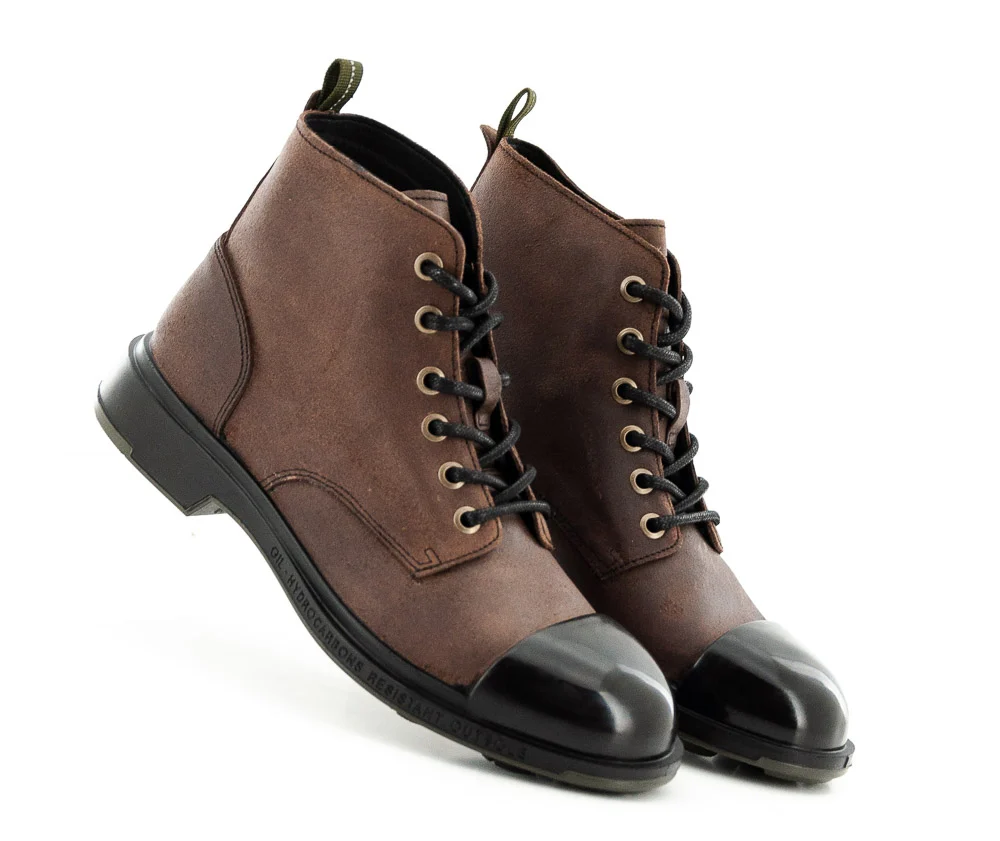 PEZZOL - BOOTS SCUD MARRON