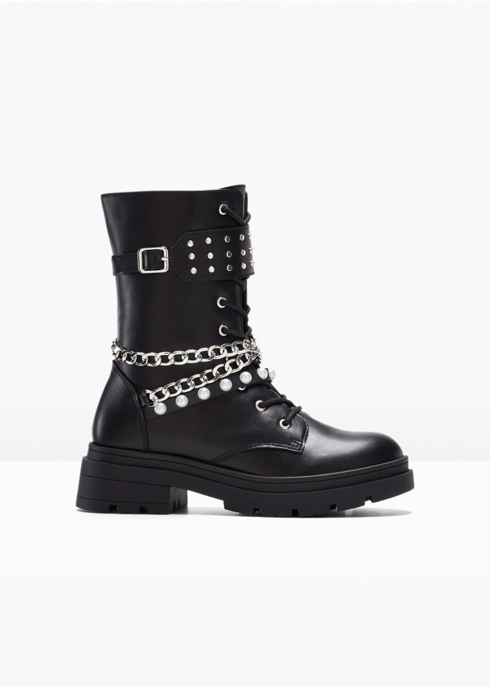Boots à lacets