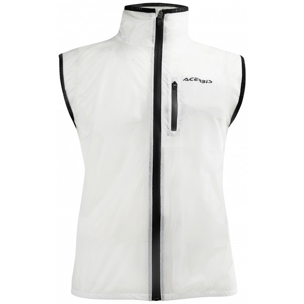 Acerbis - Veste de pluie sans manches Dek Pack Blanc