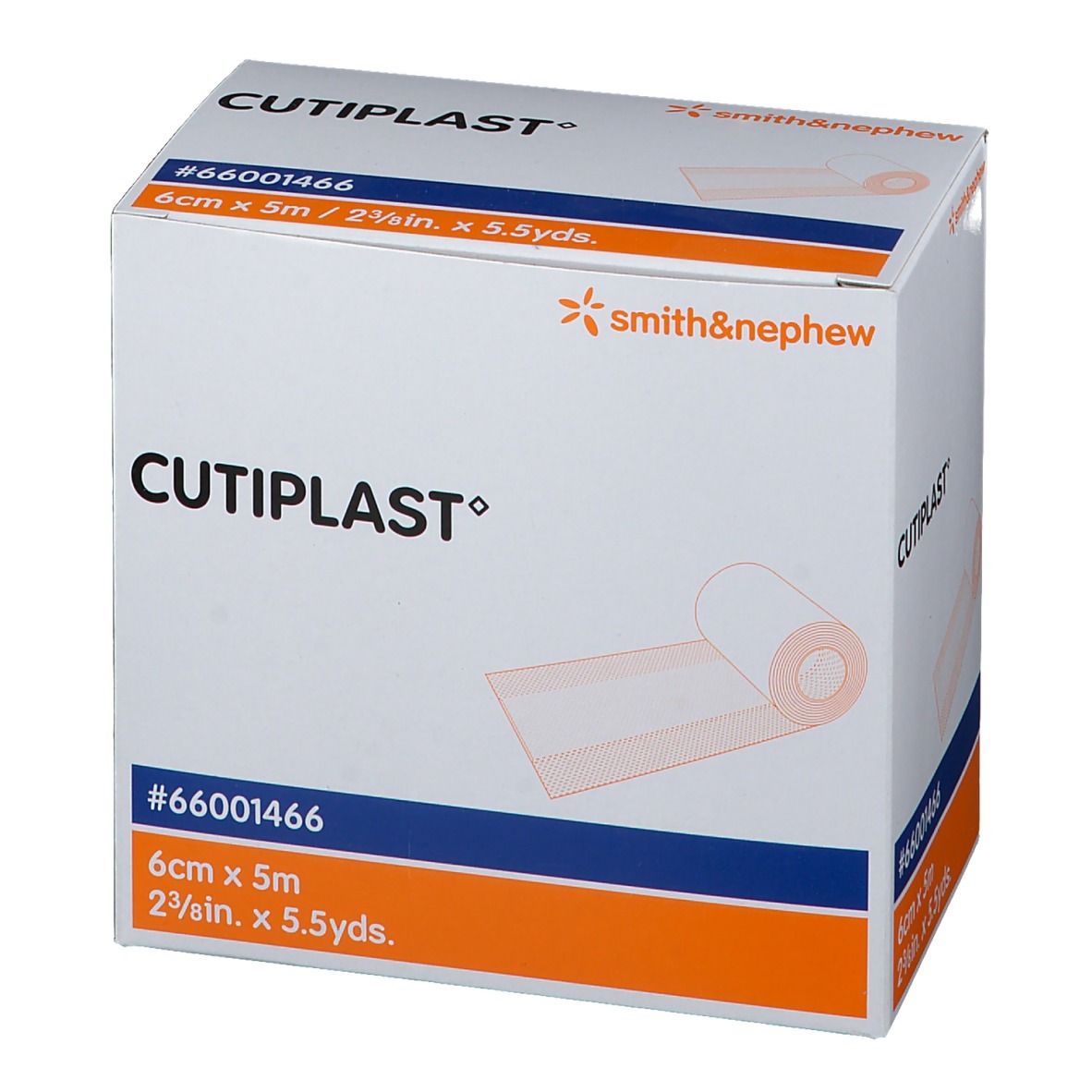 CUTIPLAST® Wundverband 5 m x 6 cm im Spender - unsteril