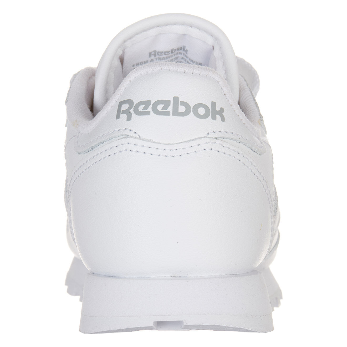 Reebok Baskets en Cuir Classic Leather blanches
