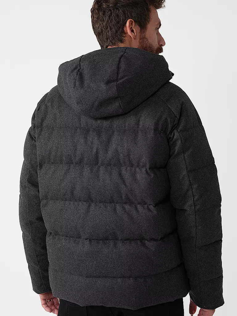 BELSTAFF Daunensteppjacke APEX grau
