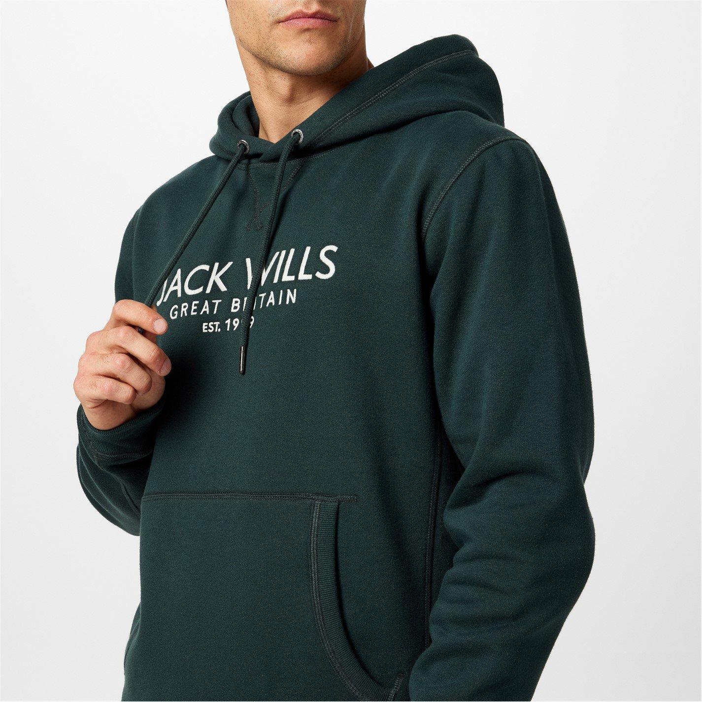 Jack Wills JW Batsford Logo Hoodie
