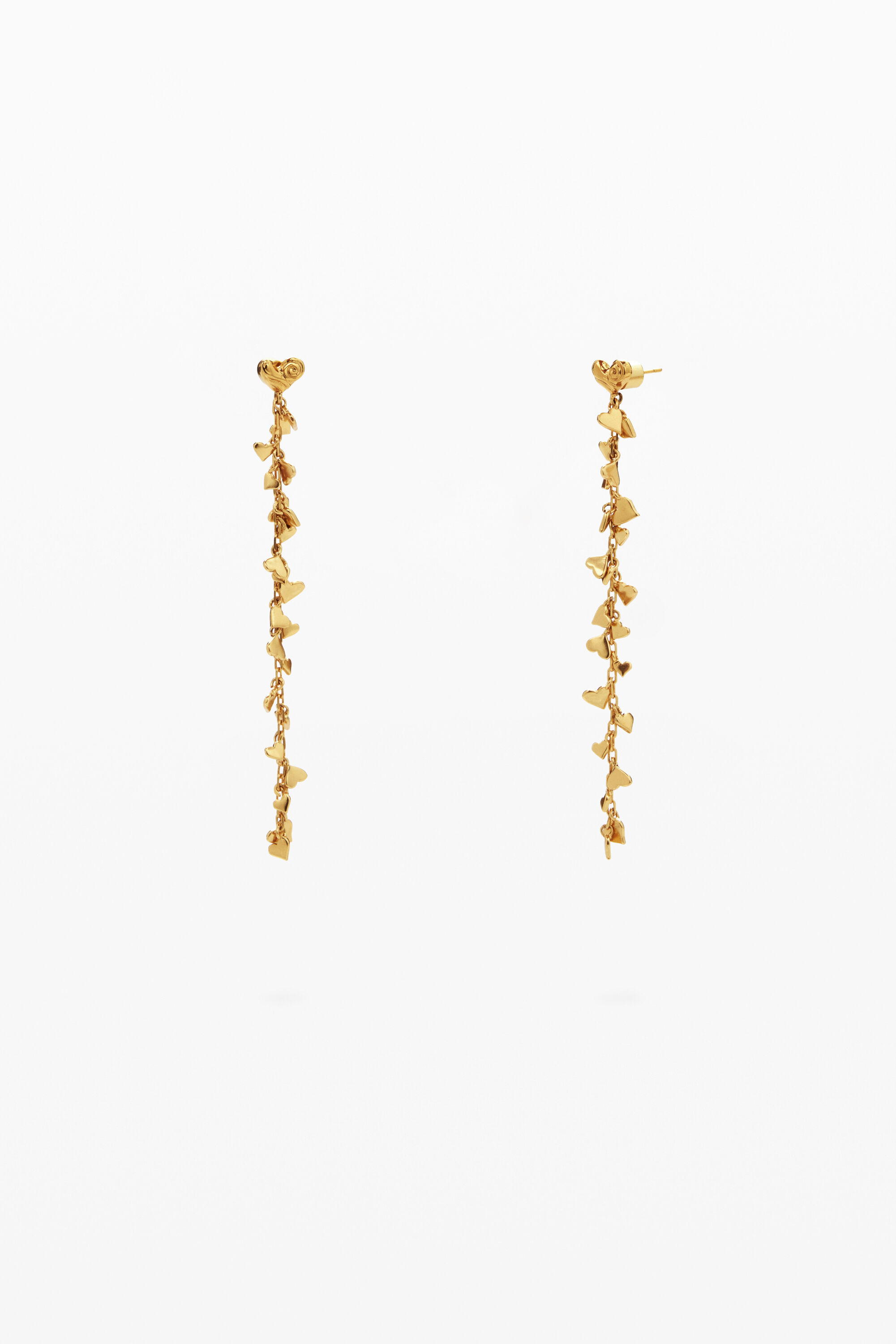 Brincos de cachoeira para banheiro dourado Zalio