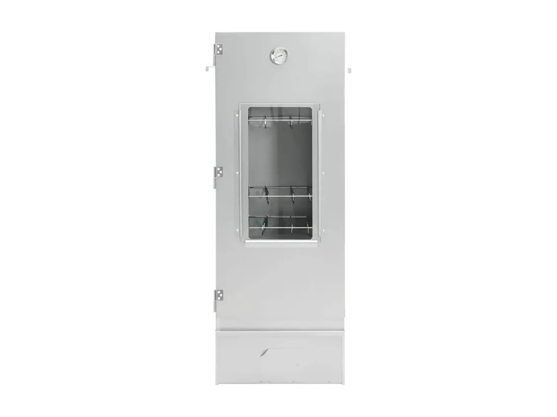 Fumoir pour four à barbecue avec copeaux de bois 44,5x29x110 cm