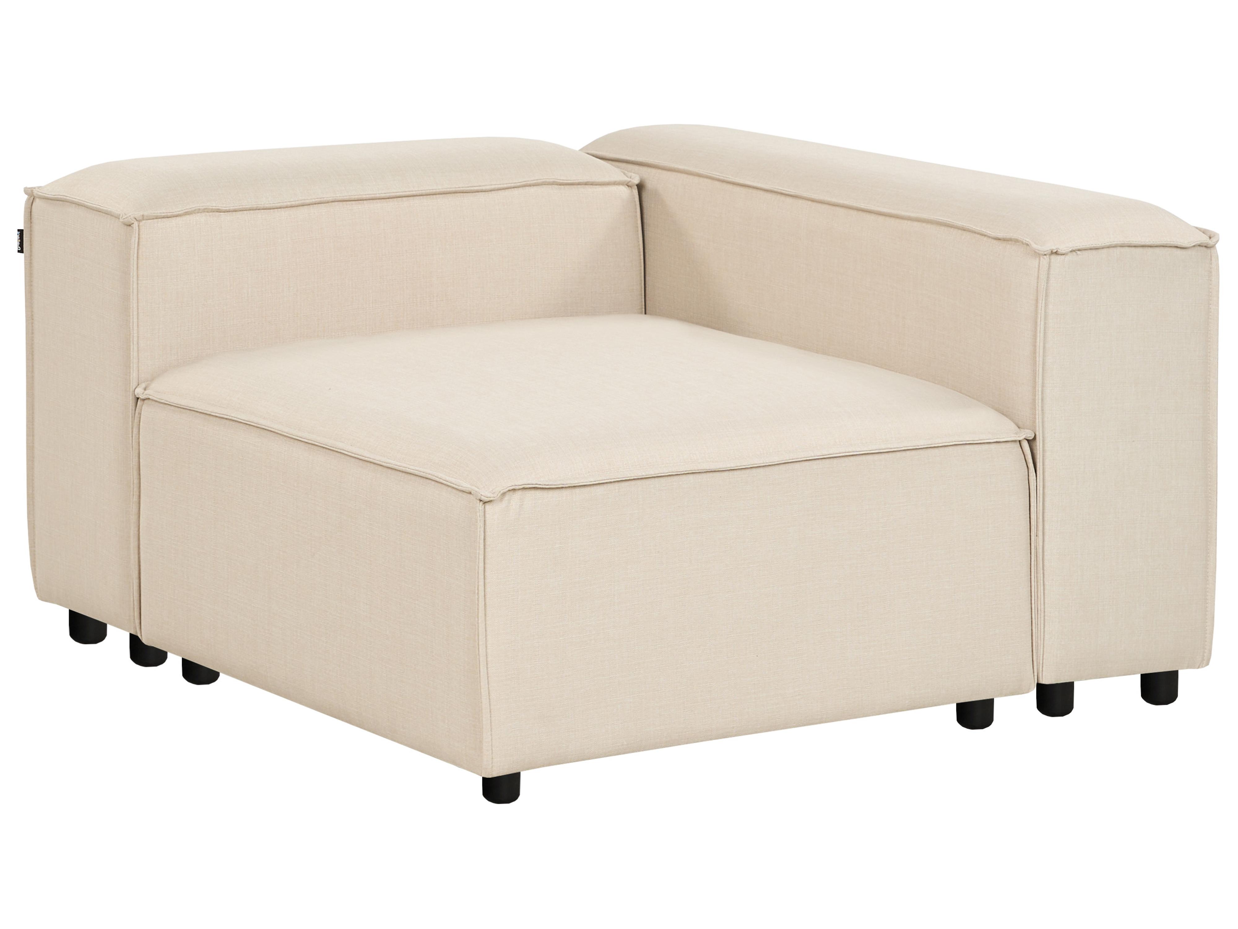 Hoekmodule ARDAL Stof Beige linkszijdig
