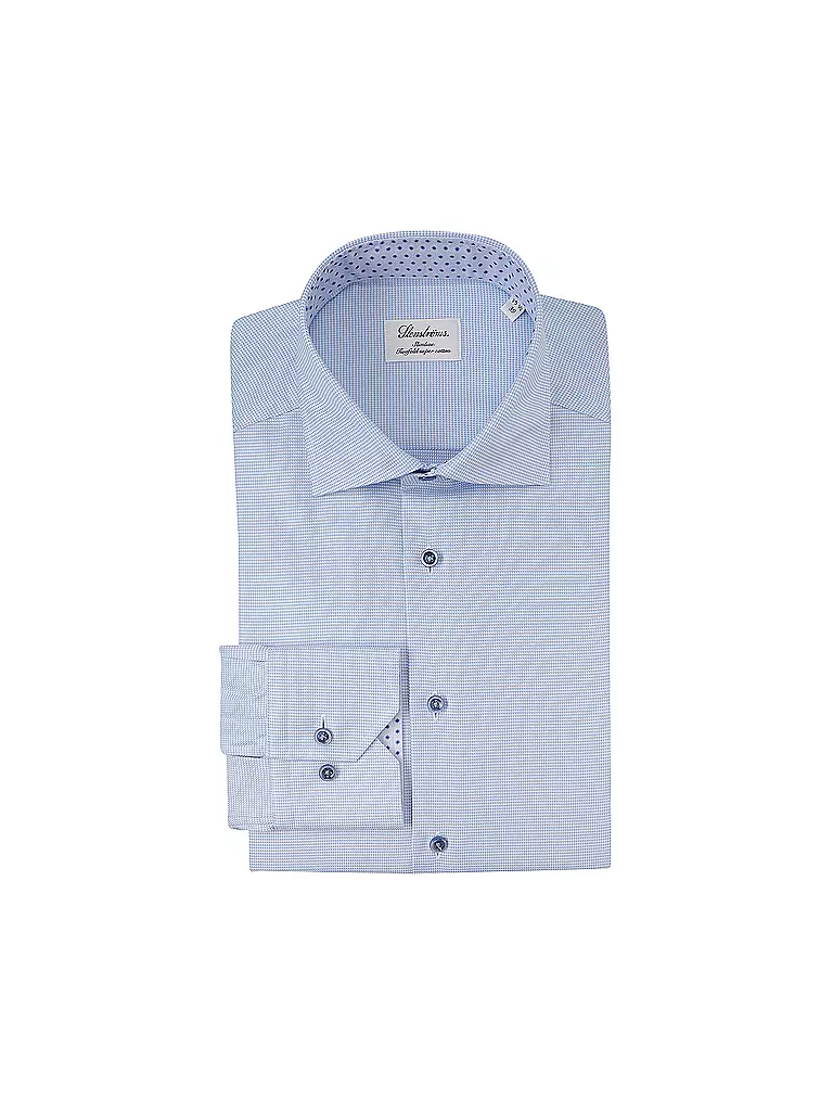 STENSTRÖMS Hemd Slim Fit hellblau