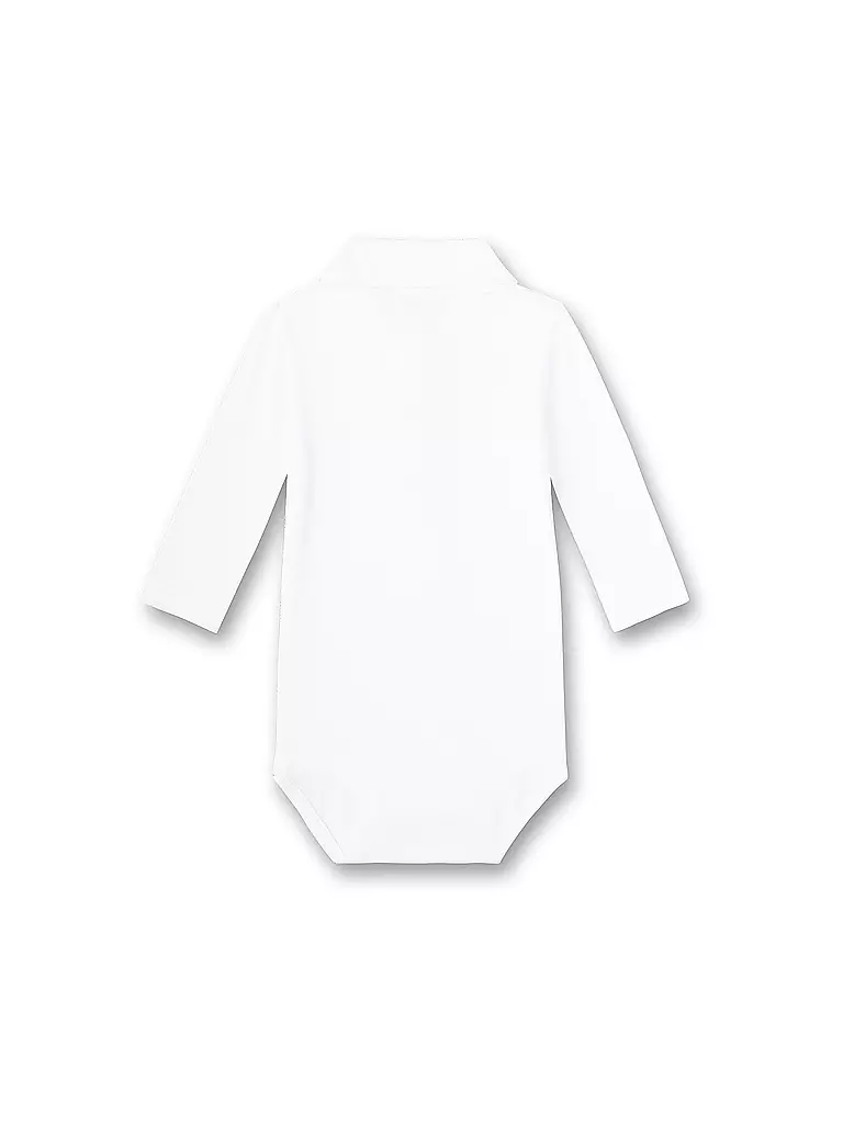 SANETTA Baby Polobody weiss