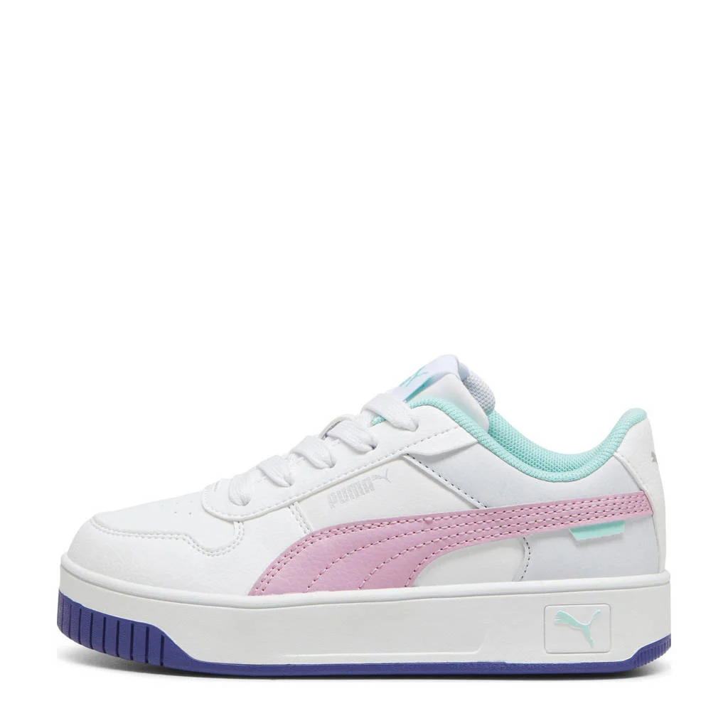 Puma Carina Street PSsneakers wit/roze/mintgroen