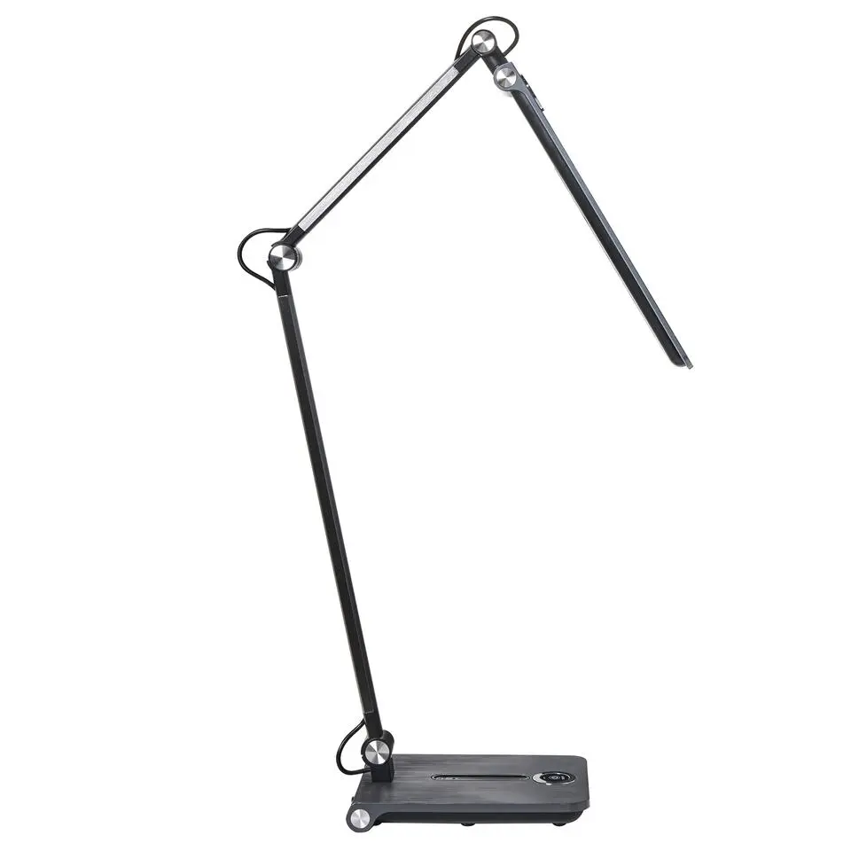 AQUILA - Bureaulamp LED - Grijs - Synthetisch materiaal