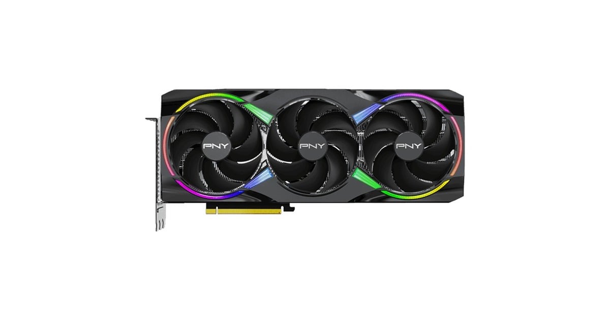 PNYGeForce RTX 5080 ARGB OC grafische kaart  (DLSS 4, 3x DisplayPort, 1x HDMI 2.1)