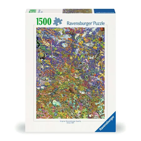 Ravensburger Puzzle - Viele bunte Fische, 1500 Teile