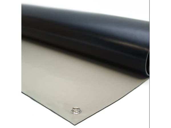 ESD bordmåtte grå 1200x800 mm