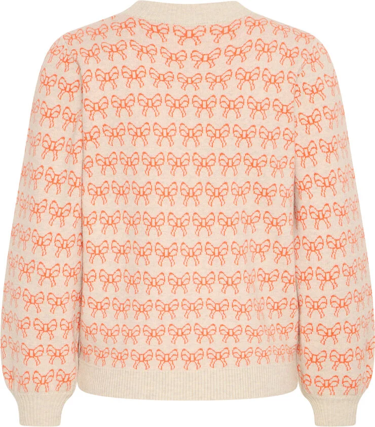 ICHI IHBRIELLE LS4 Oatmeal w. hot coral