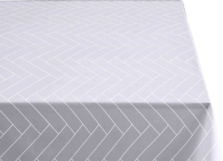 Södahl Dug Tiles Damask Optisk hvid Optisk hvid