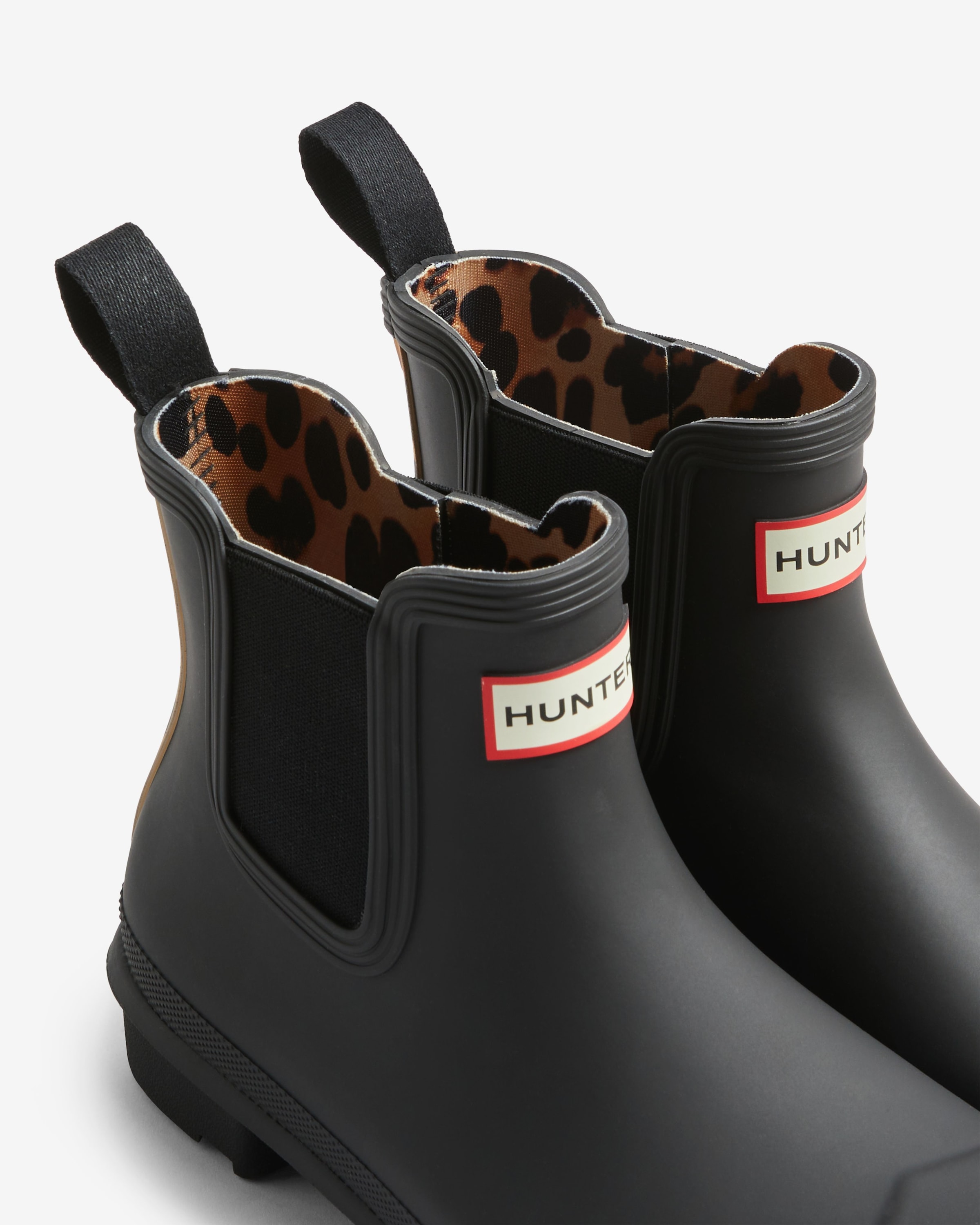 Hunter Gummistiefel »WOMENS ORIGINAL CHELSEA LEOPARD BACKSTRA«  wasserdicht