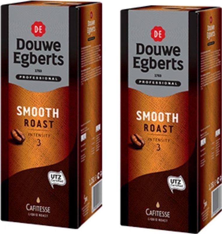 Cafitesse koffie Smooth Roast 2 x 1,25 ltr