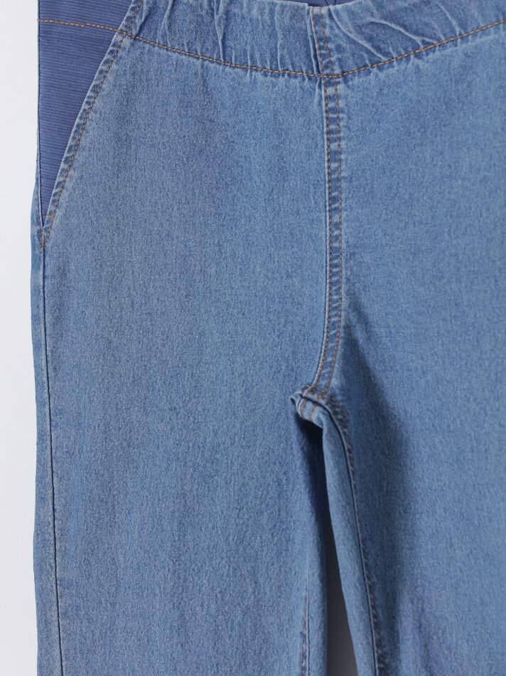 Calça jegging de maternidade - Índigo