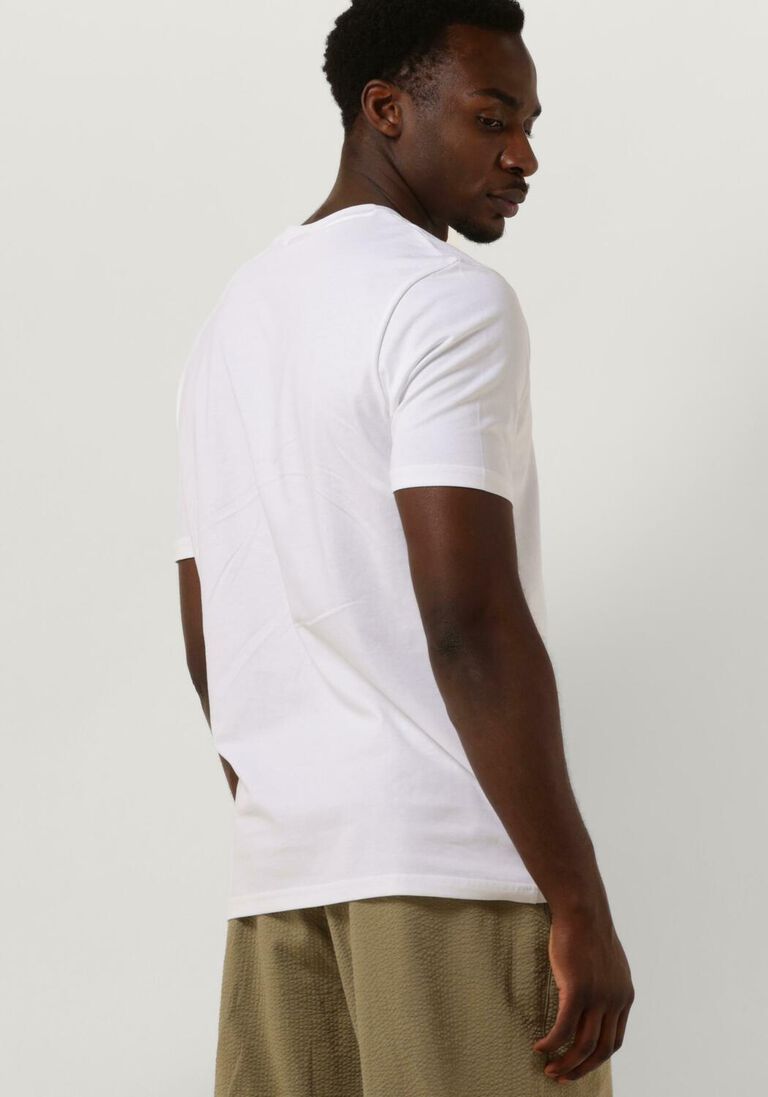 LYLE & SCOTT witte lyle & scott t-shirt embroidered t-shirt