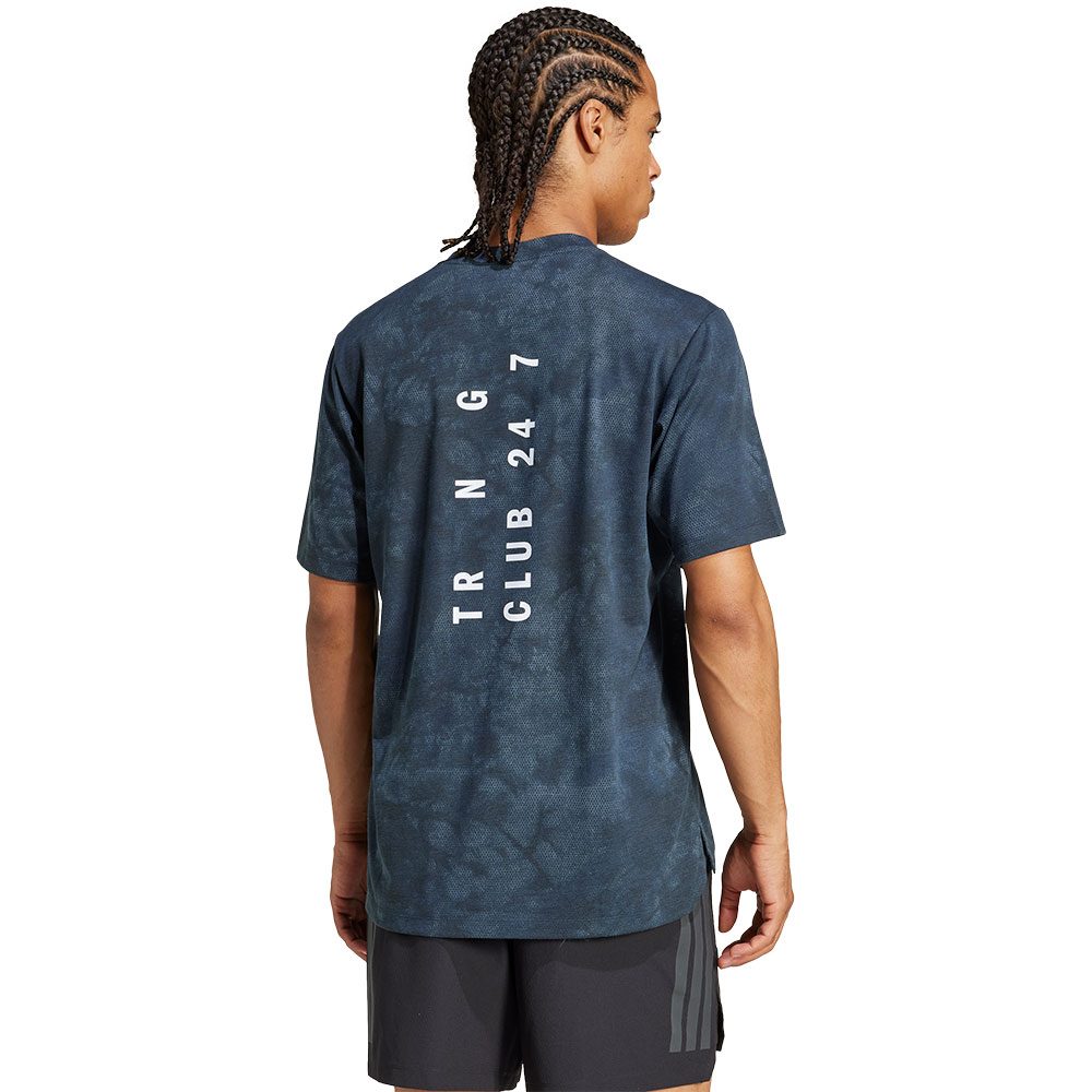 adidas Power Graphic T-Shirt Herren aurora ink