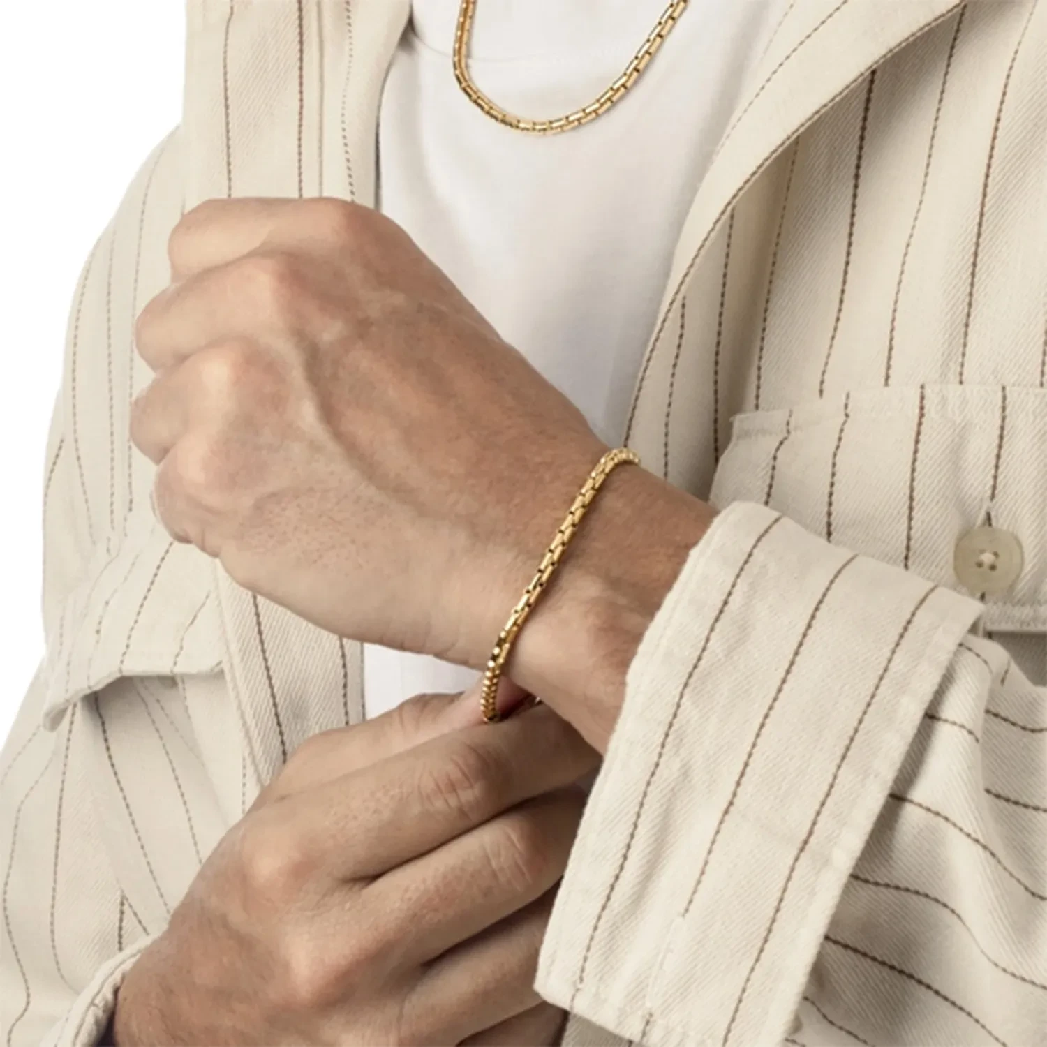 Lotus Urban 3 mm Armbånd Forgyldt Rustfrit Stål LS2367-2/2