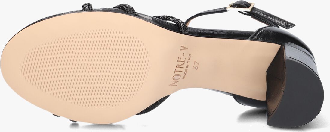 NOTRE-V zwarte notre-v sandalen 22558