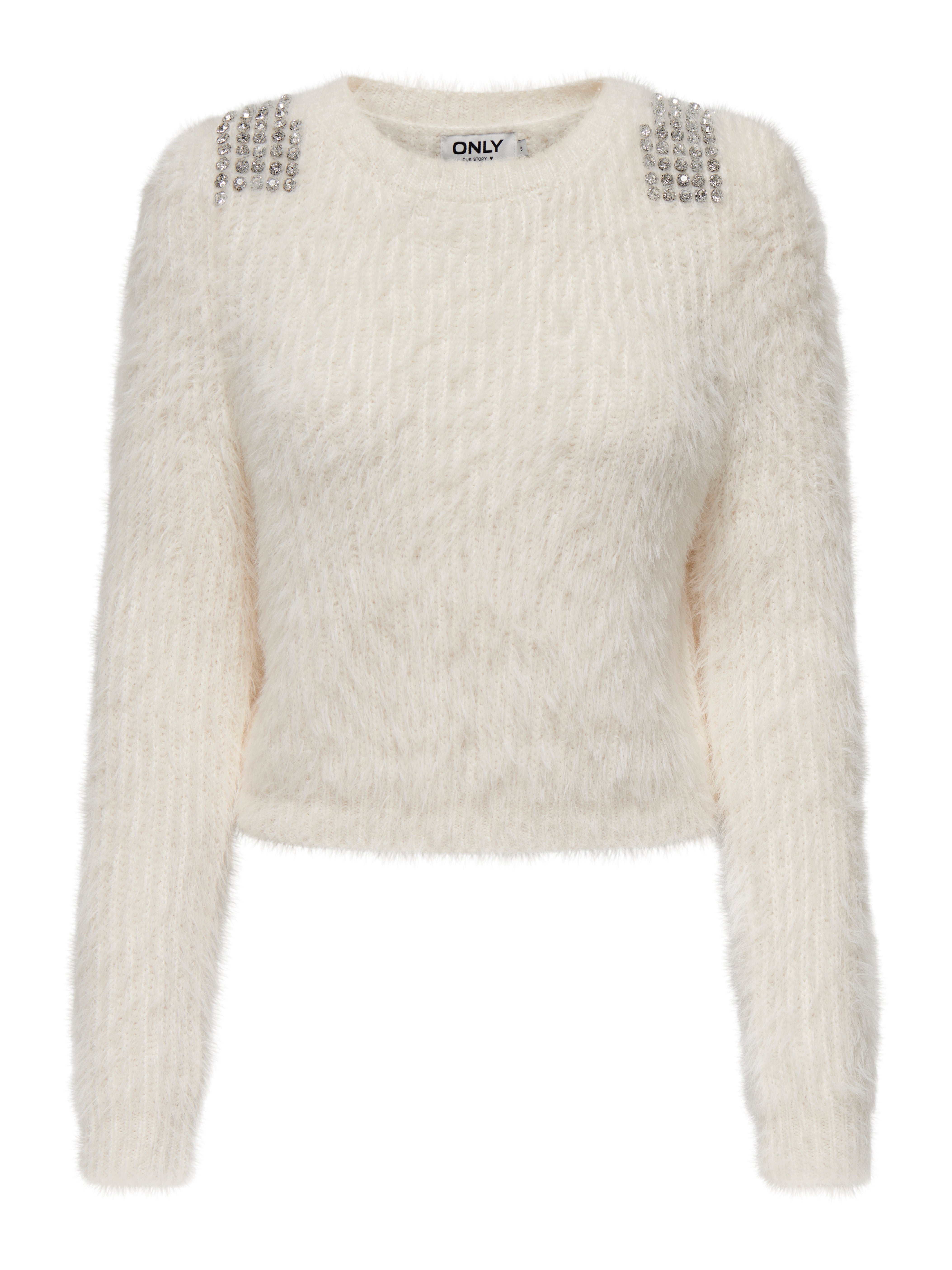 ONLSURI Strickpullover Cloud Dancer
