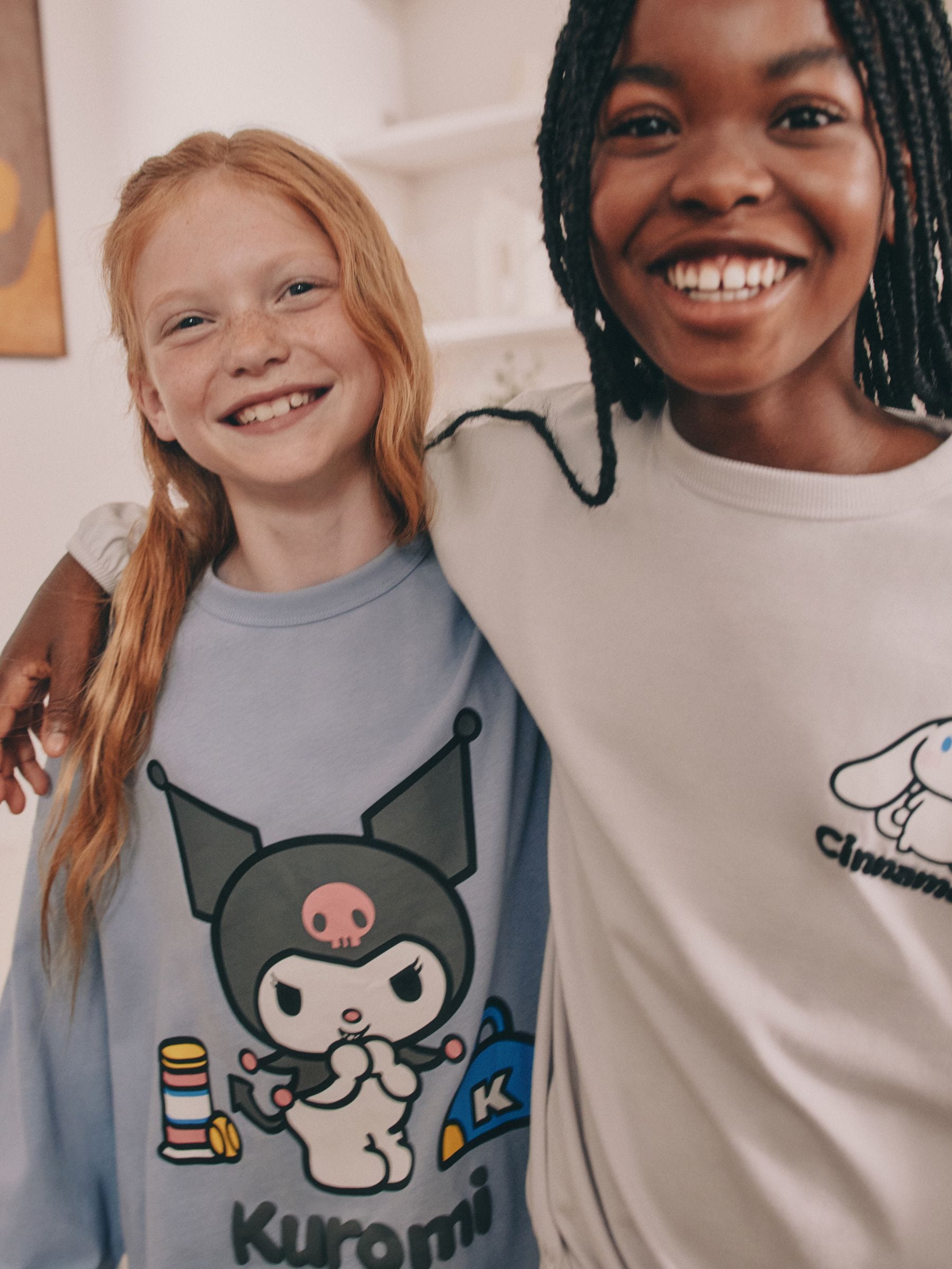 Antraciet - Hello Kitty and Friends Jogger Pyjamas 2 Pack (3-16yrs)