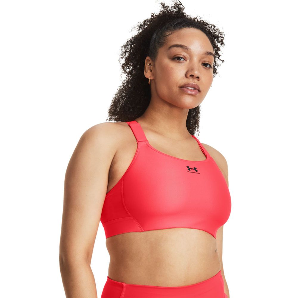 Under Armour HEATGEAR® HIGH - Brassière Femme rouge