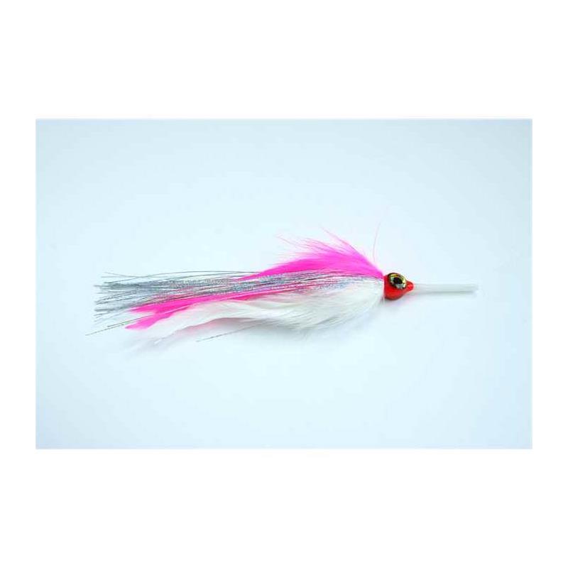 Mouche Mer Tof Sailfish Tube - Rose/Blanc