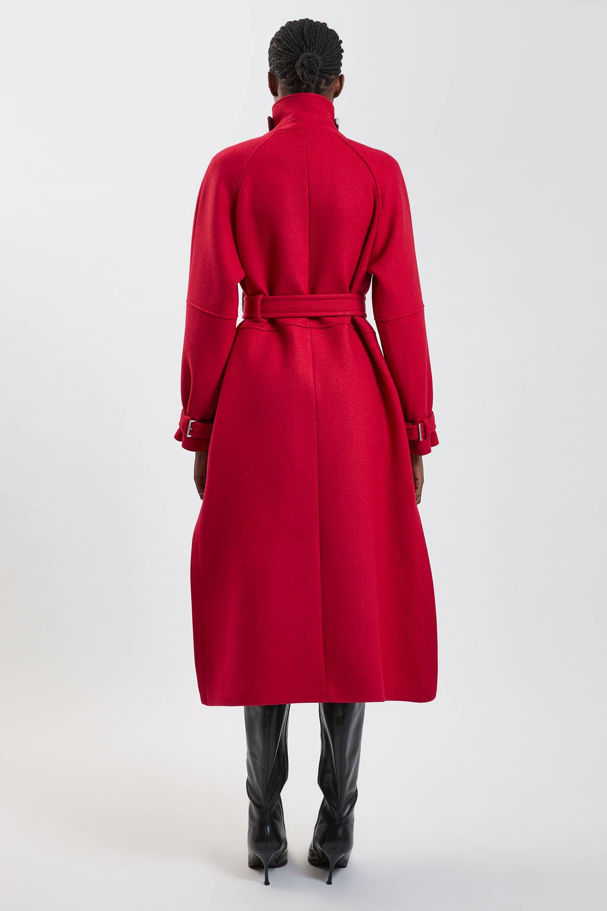 KarenMillen Manteau Trench Tailleur En Laine