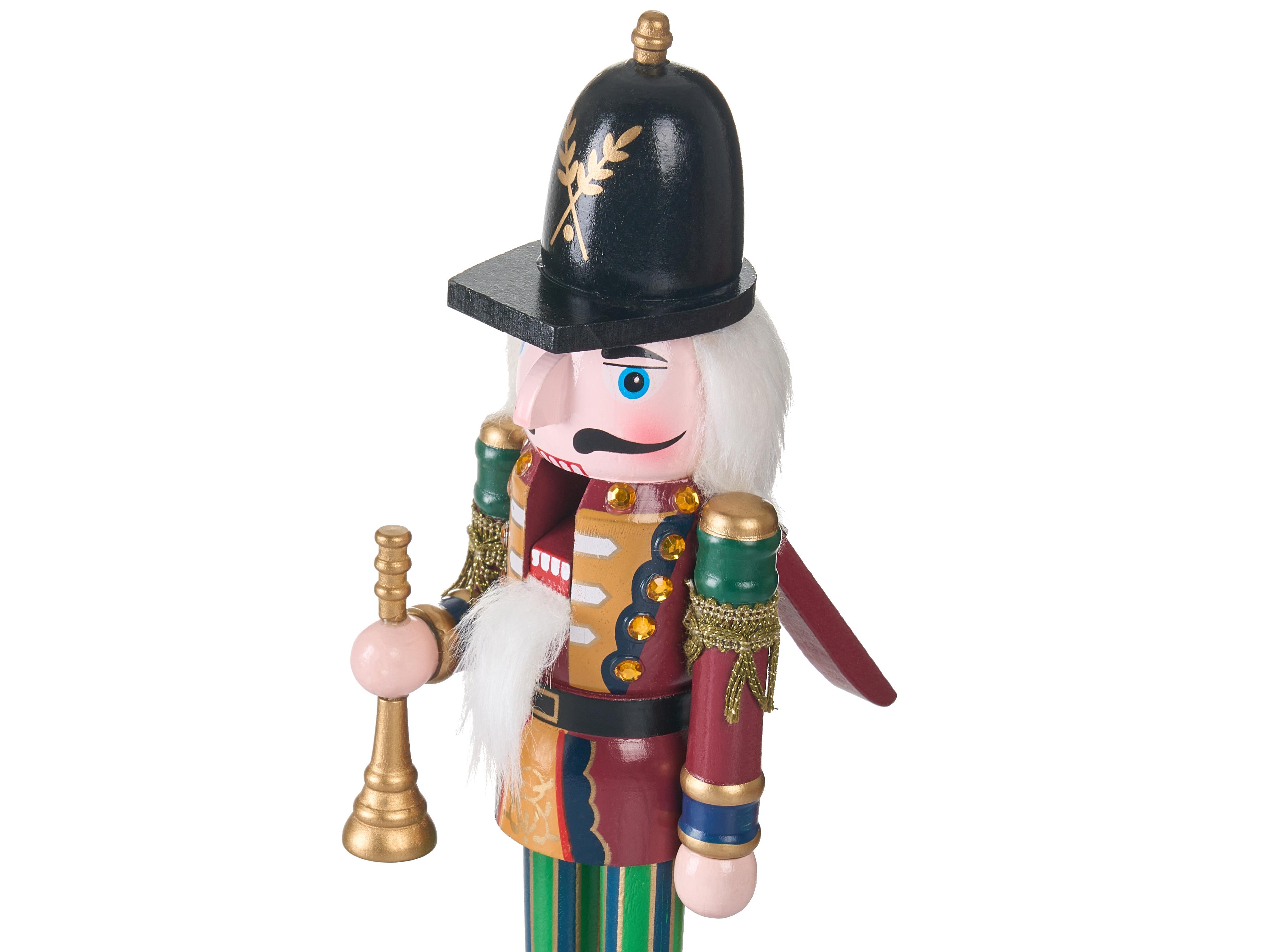 Set van 3 figuren LJUSNAN Notenkraker 30 cm Donkergroen