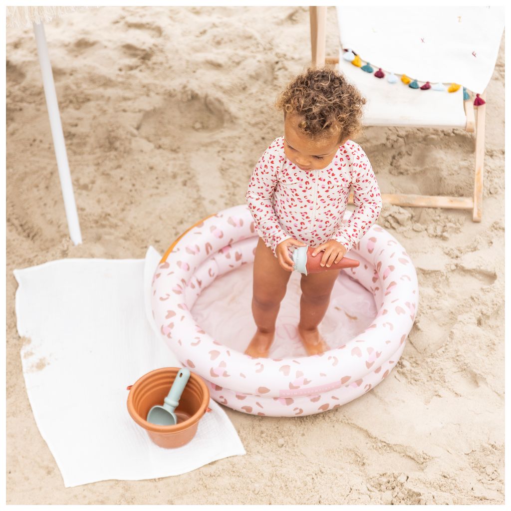Swim EssentialsSwim Essentials   Baby Pool 60cm old pink leopard
