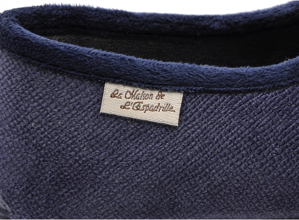 La maison de l espadrille chaussons femme 6211 5 bleu