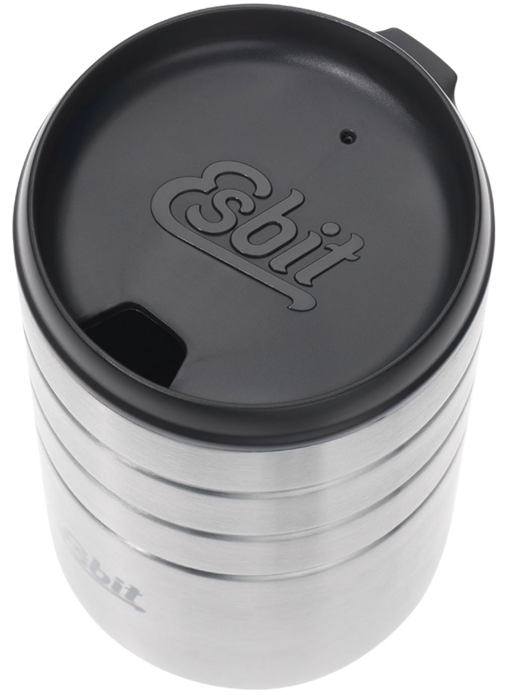 Esbit Majoris Thermobecher mit Trinköffnung  Edelstahl matt 280 ml